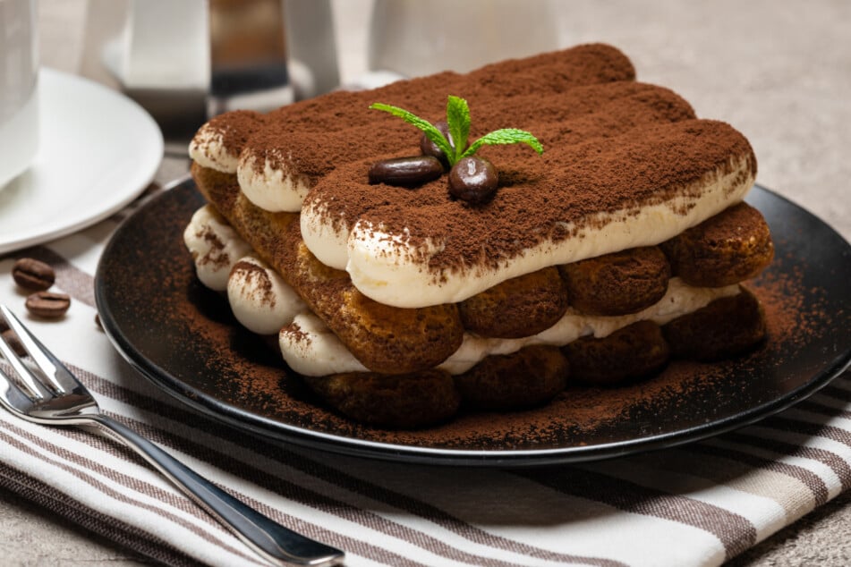 Ein Stückchen italienische Lebensart: Tiramisu.