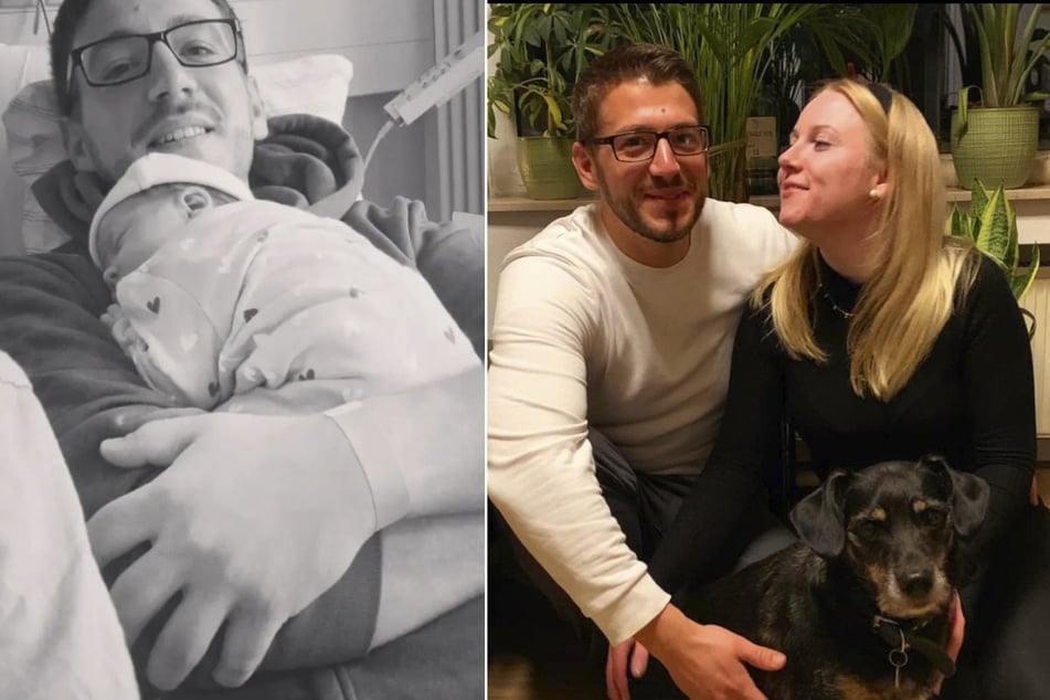 René (30) teilte die News zuerst bei Instagram: Er und seine Nicole (30) sind Eltern eines kleinen Mädchens geworden.