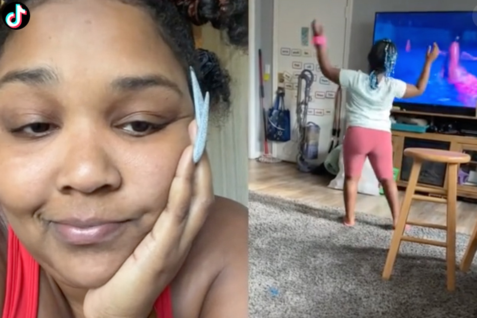 It's clear that Lizzo loves seeing this young girl rock out to her music.