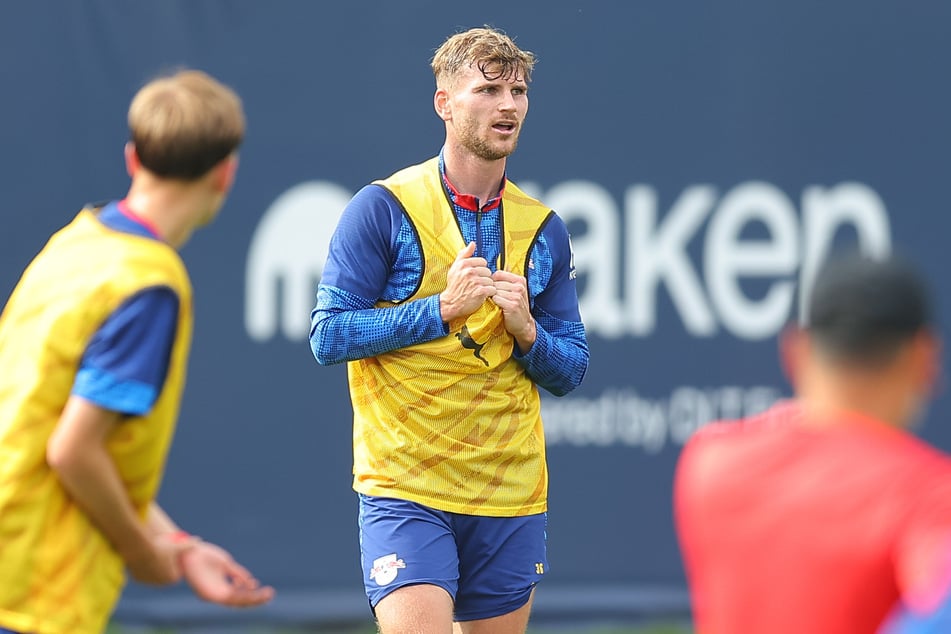 Der Stürmer (29) will sich über gute Trainingsleistungen für den Kader empfehlen.