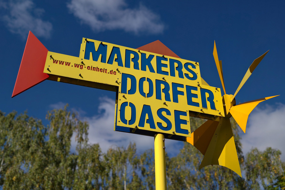 Die Markersdorfer Oase ist ein Projekt der Wohnungsgenossenschaft "Einheit".