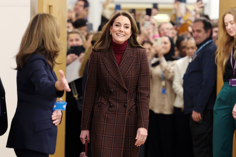 Prinzessin Kate (43) besuchte das Royal Marsden Hospital, um dem Klinikpersonal zu danken.