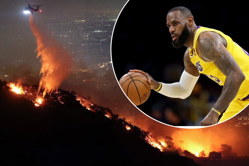 Los Angeles Lakers cancel home game as wildfires continue to ravage city