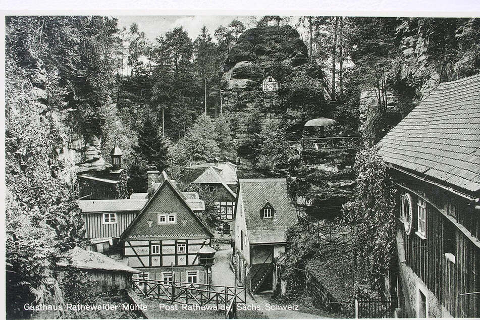 1932 hieß die "Niedere Lochmühle" noch "Jägerhaus Waldesruh" und bot 28 Gästen Platz.