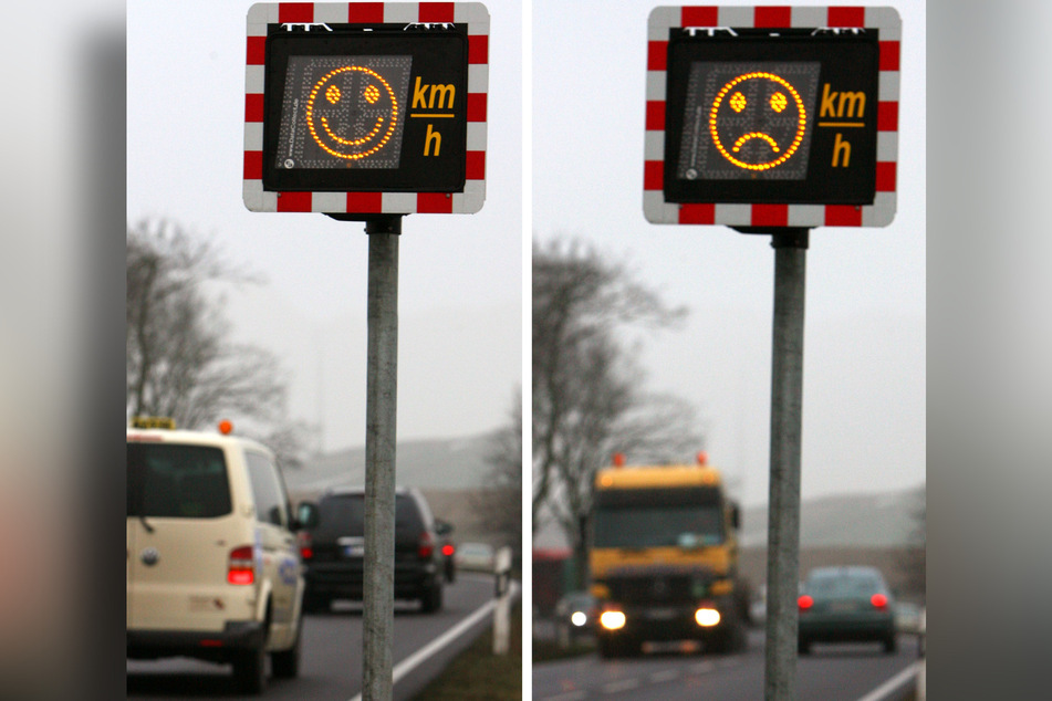 30 solcher Dialogdisplays sollen im Stadtgebiet installiert werden, Autofahrer zum Einhalten der Geschwindigkeit animieren.