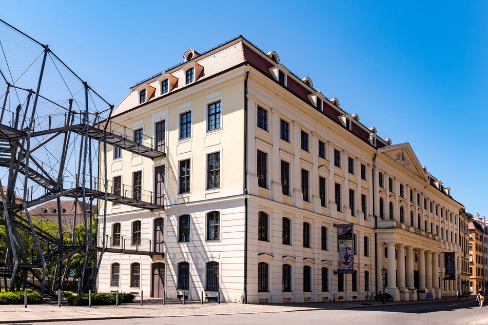 Das Landhaus in der Dresdner Innenstadt beherbergt das Stadtmuseum.