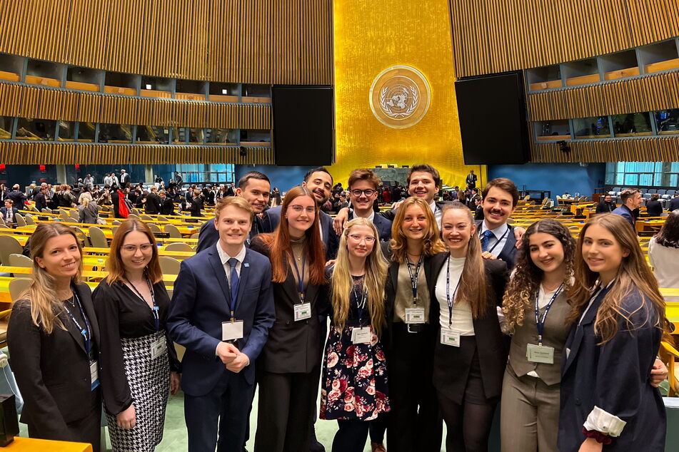 Zusammen mit einer Delegation der Hanns-Seidel-Stiftung reiste Lukas nach New York.