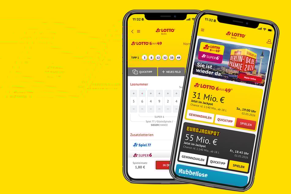 Wer am Samstag (2.5.) LOTTO 6aus49 spielt, kann Multimillionär werden