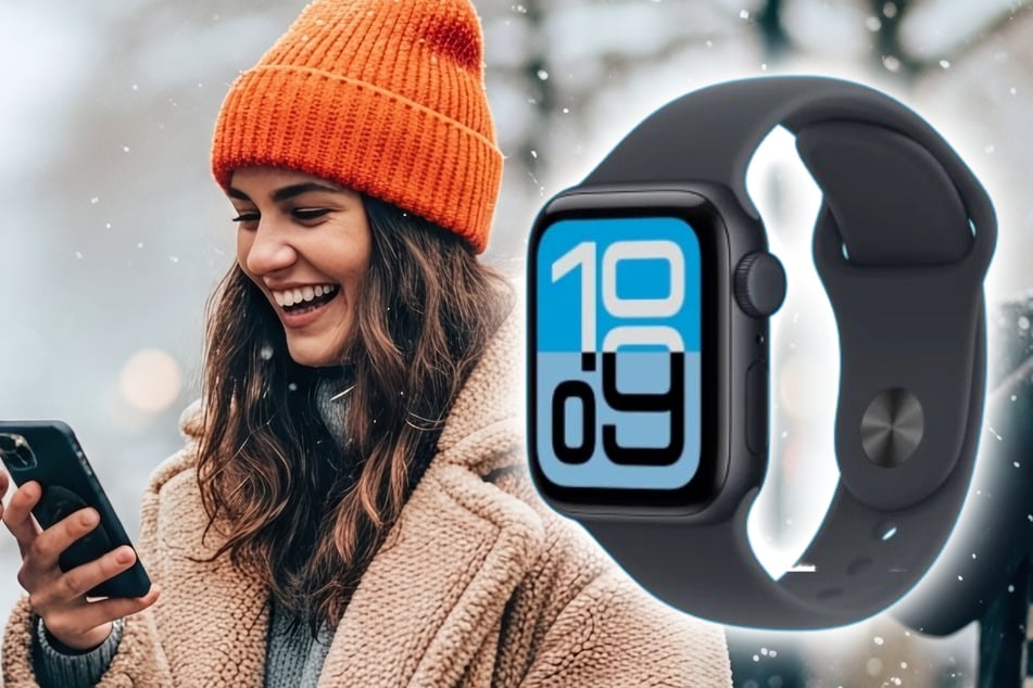 Apple Watch SE 3 GPS bei Blau für nur 1 Euro Zuzahlung super günstig
