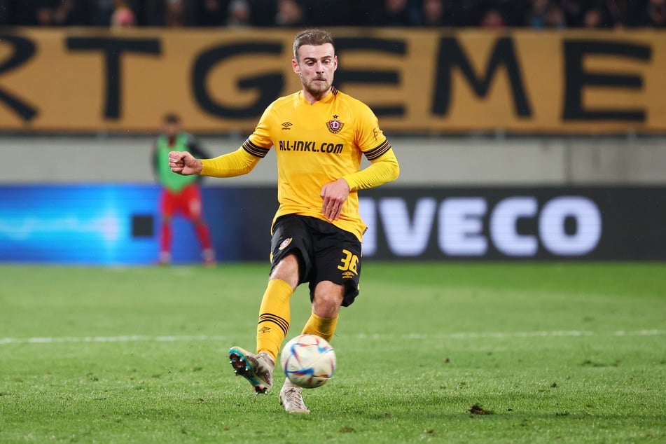 Möglicher Kandidat? Max Kulke (22) absolvierte Anfang des Jahres neun Spiele für Dynamo Dresden als Linksverteidiger, ist aber ausgebildeter zentraler Mittelfeldspieler.