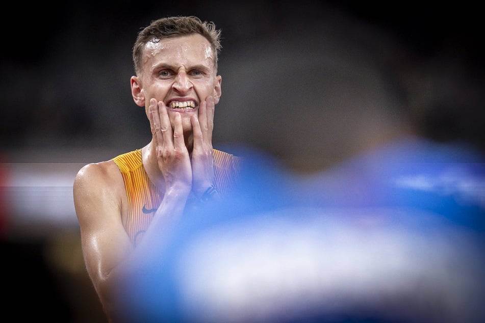 Ein Gesicht, das alles sagt: Enttäuschung pur bei Karl Bebendorf (28) nach dem verpassten Final-Einzug.