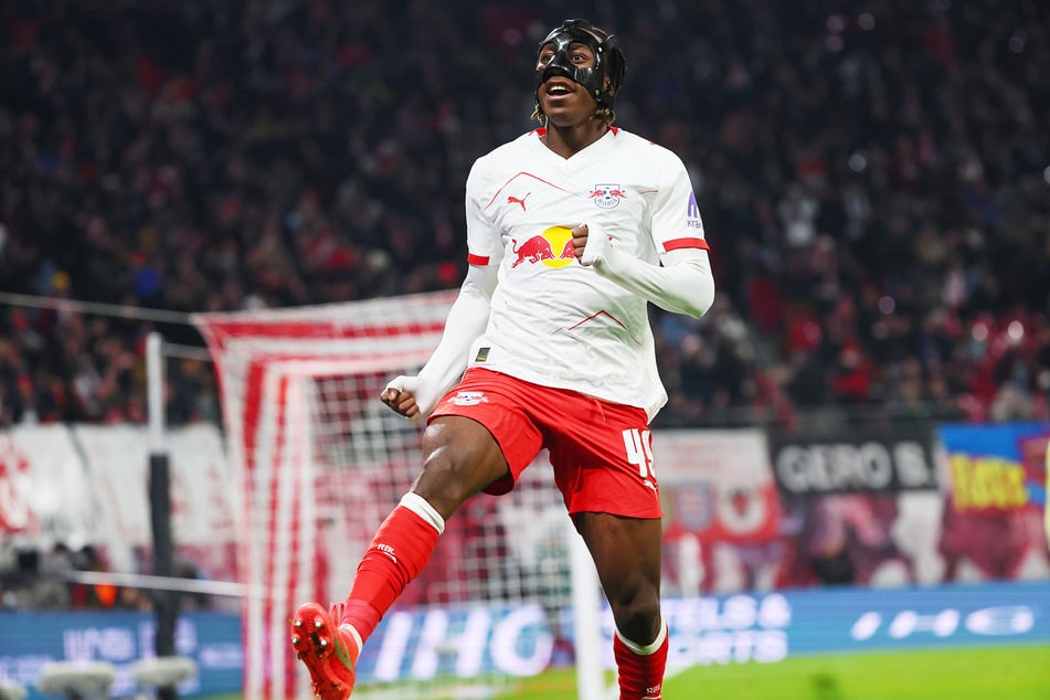 Yan Diomande (19) erzielte gegen Eintracht Frankfurt Anfang Dezember gleich drei Tore. (Archivbild)