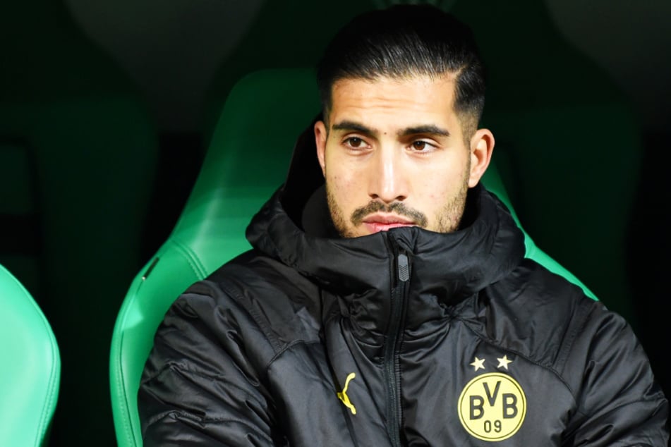 Emre Can trainiert zusammen mit Mahmoud Dahoud.