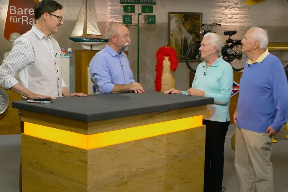 Grace und Kalle wollen bei "Bares für Rares" eine limitierte Skulptur des verstorbenen US-Künstlers Frederick Hart verkaufen.