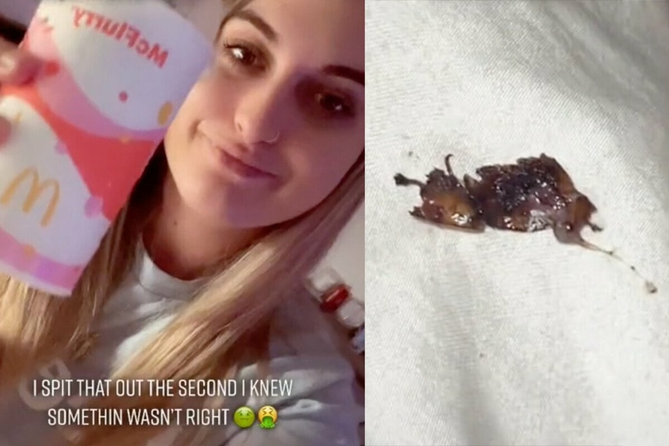 Not Lovin' It: Woman discovers a disgusting surprise in her McFlurry