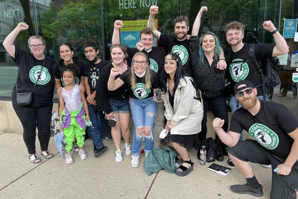 Starbucks Workers United added five more union wins on Wednesday, including at the Ridge and Clark and the Bryn Mawr stores in Chicago.