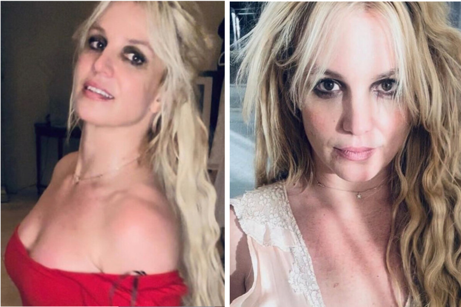 Britney Spears says she married herself in throwback pic: "My life is f**king beautiful"