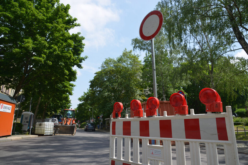 In Chemnitz gibt es ab Montag neue Baustellen. (Archivbild)