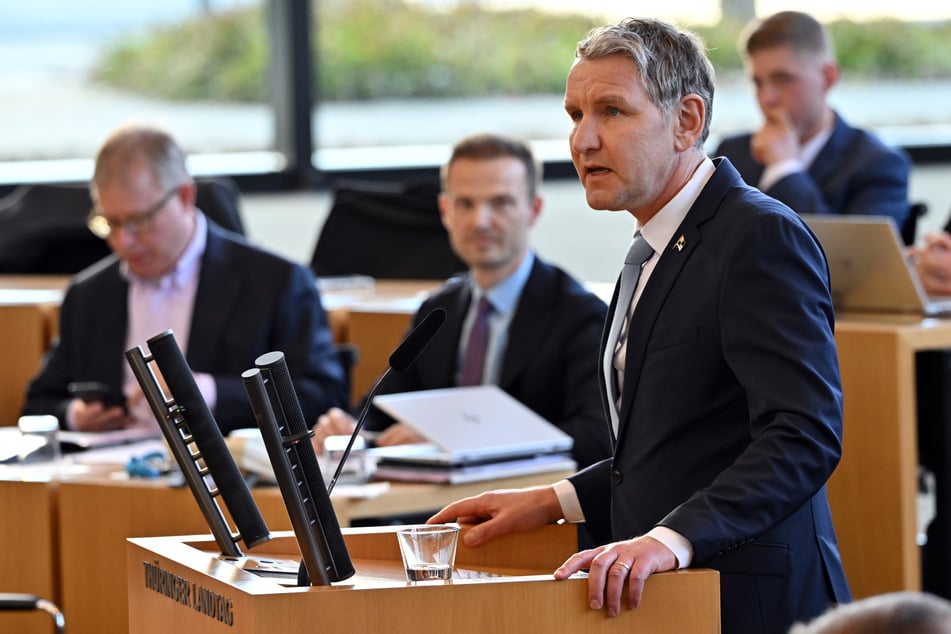 Björn Höcke (52, AfD) und seine Fraktion fühlen sich ungerecht behandelt.