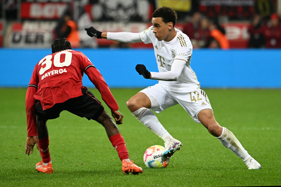 Jamal Musiala (20, l.) hat für den FC Bayern schon mehrere wichtige Treffer erzielt.