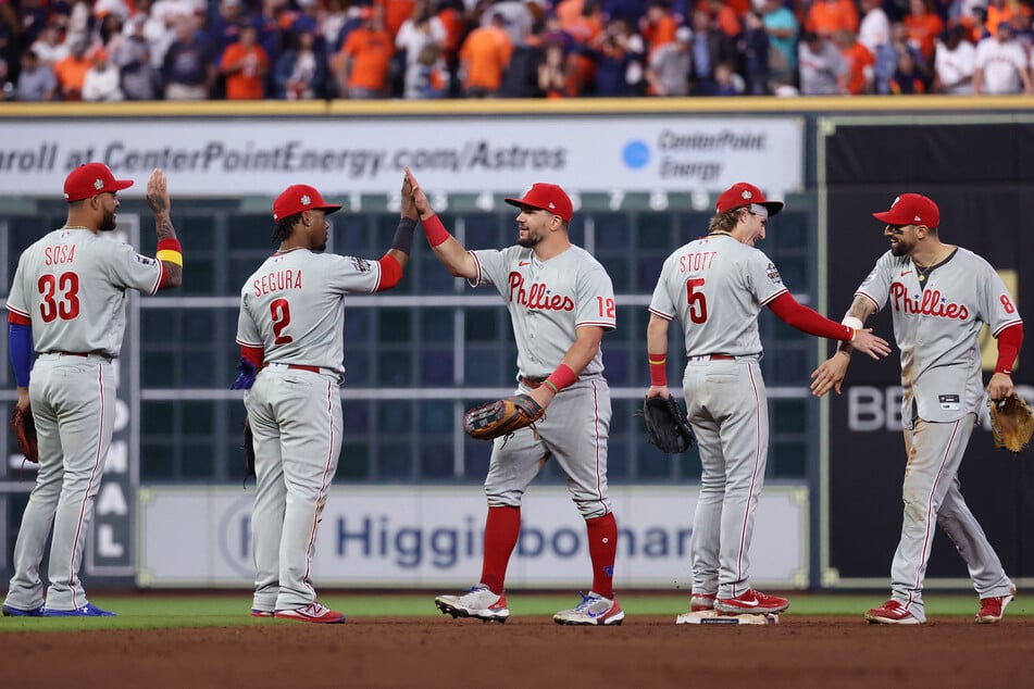 World Series: Phillies stage huge comeback against Astros in Game 1