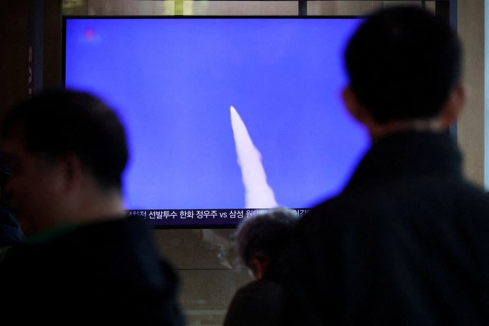 North Korea reportedly staged its latest ballistic missile launch on Friday, in an apparent response to US President Donald Trump's green light to Seoul to build nuclear-powered submarines (file photo).