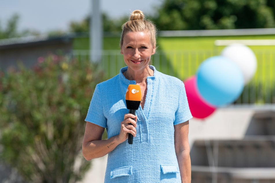 TV-Legende Andrea "Kiwi" Kiewel (60) moderiert den Fernsehgarten bereits seit 25 Jahren.