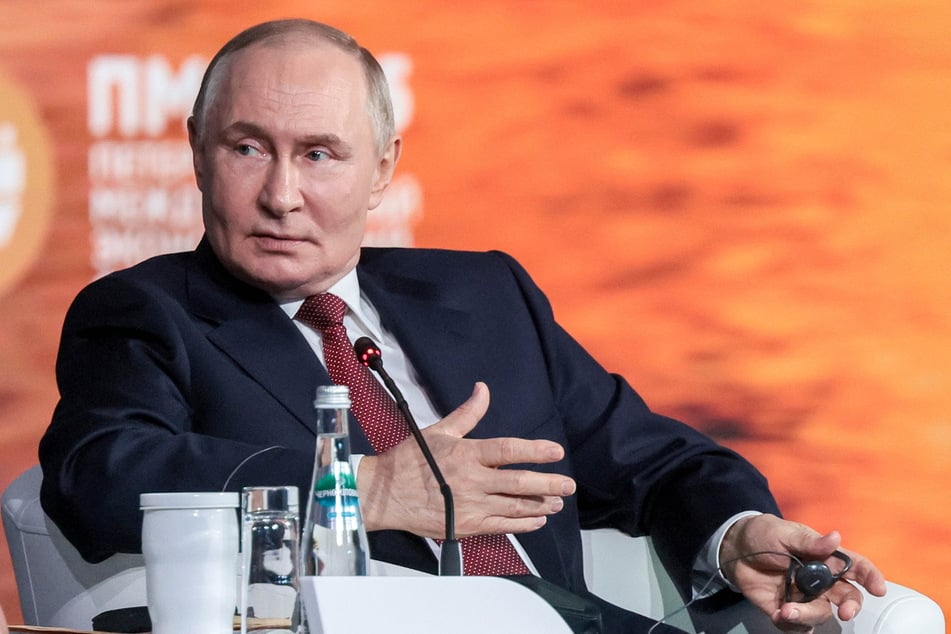Wladimir Putin sprach am Freitag beim Internationalen Wirtschaftsforum.