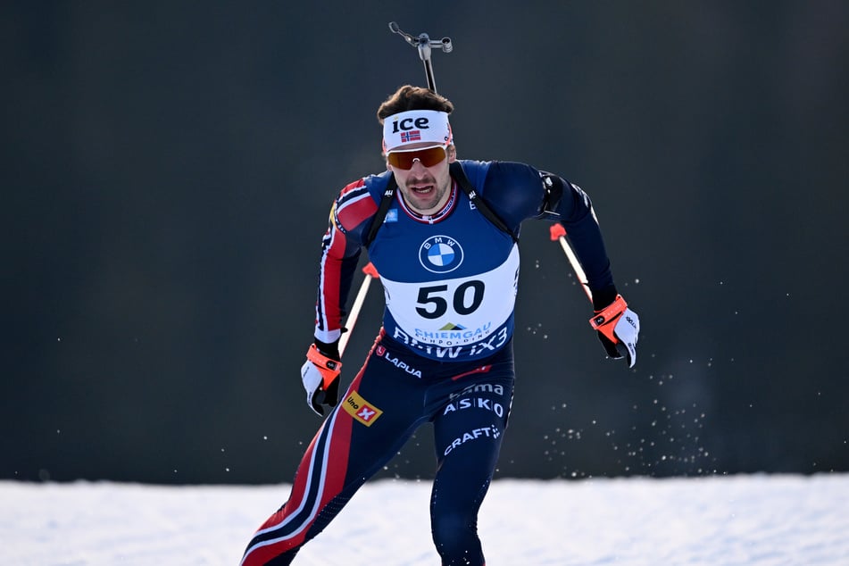 Sturla Holm Lægreid (28) machte bei der Rückkehr an den Ort, wo Sivert Guttorm Bakken (†27) starb, einen schwere Zeit durch.