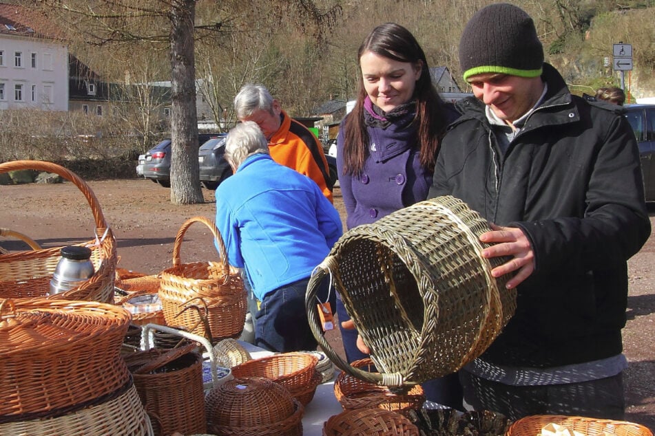 Der Naturmarkt in Tharandt (Archivbild).
