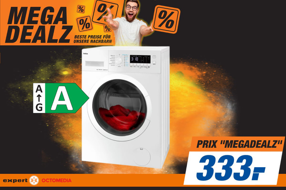Machine à laver Amica au prix de 333 euros