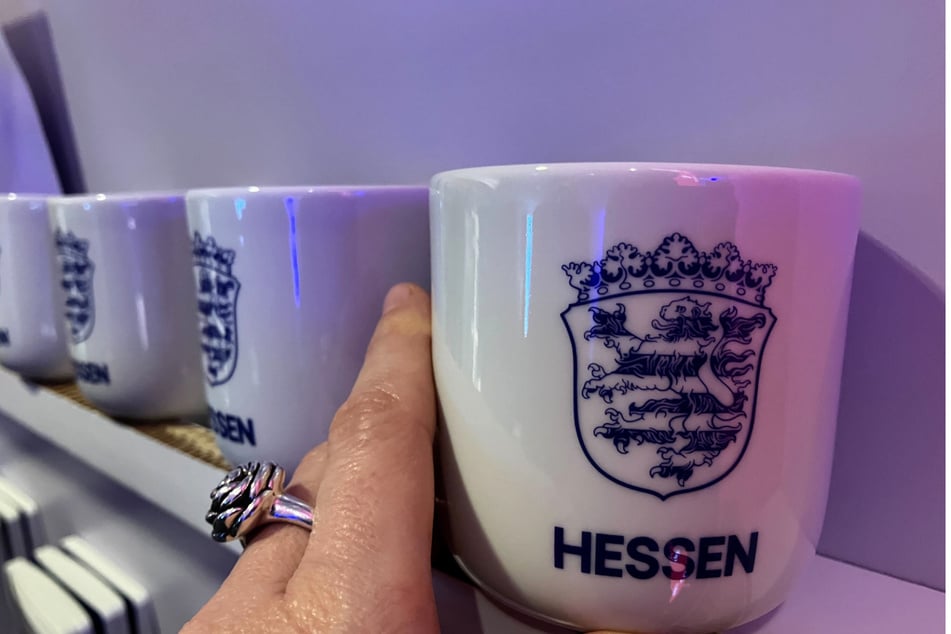 Auch die Ausgaben für das überarbeitete Hessen-Logo werden kritisiert.
