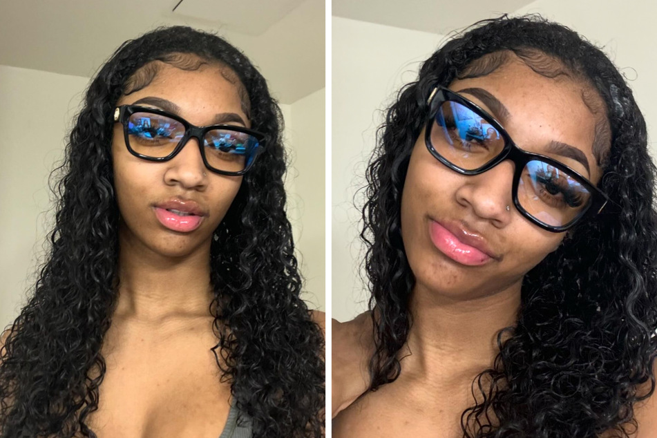 Angel Reese wows in makeup-free selfies: "Pretty face, pretty tempted"