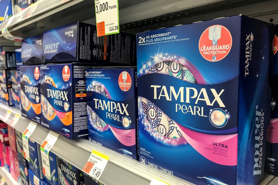Starting this week, period products are available free of charge at pharmacies and community centers in Scotland (stock image).