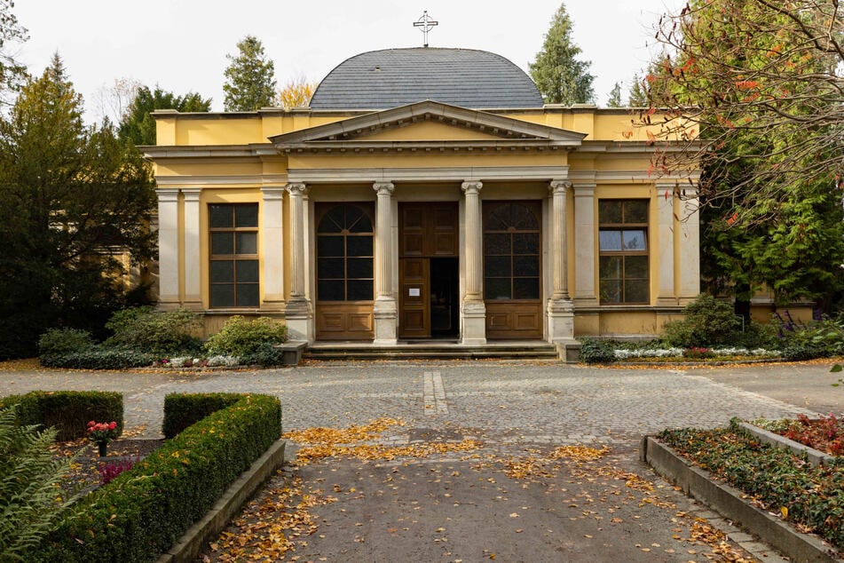 Das erste QR-Grab der Brüder befindet sich auf dem evangelischen Taucherfriedhof in Bautzen.
