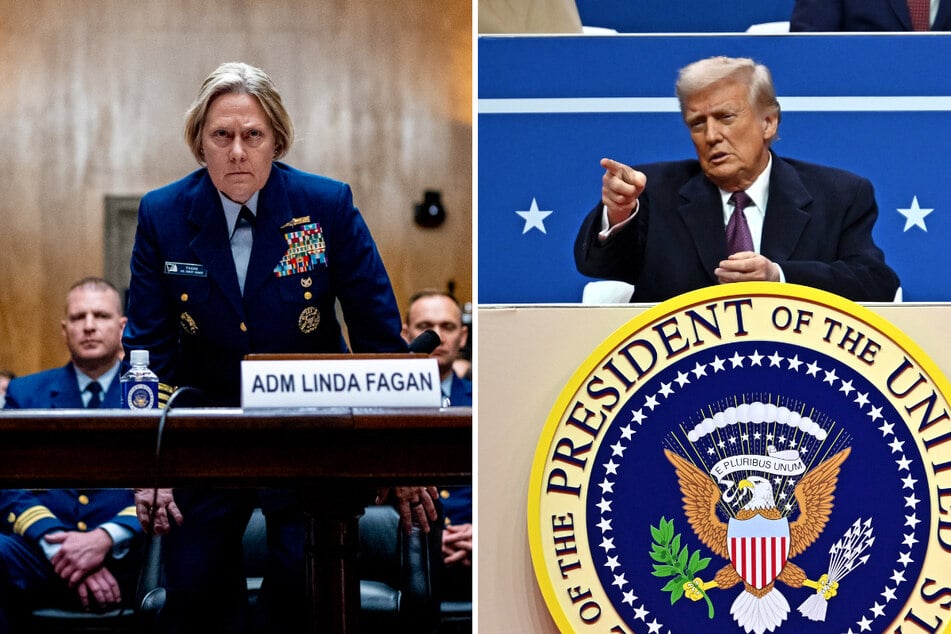 President Donald Trump's Department of Homeland Security fired Admiral Linda Fagan, the first woman to lead the US Coast Guard.