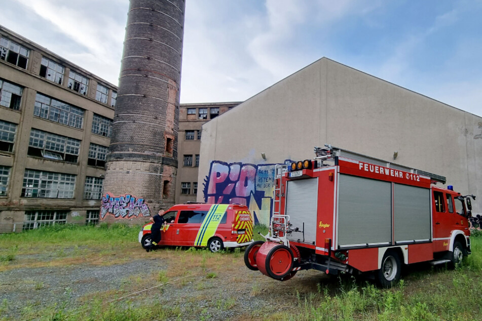 Chemnitz: Feuerwehreinsatz an Chemnitzer Wanderer-Werken