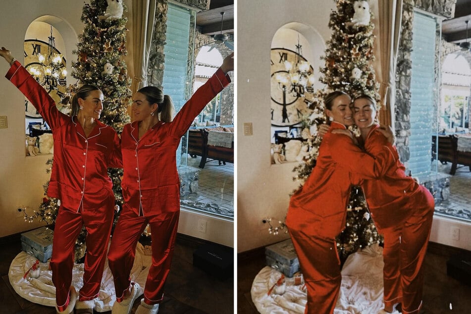Cavinder twins' joyful Christmas takes the internet by storm