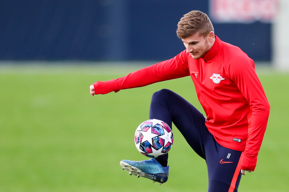 Damals noch bei RB Leipzig: Timo Werner (24) ist jetzt happy beim FC Chelsea. (Archivbild)