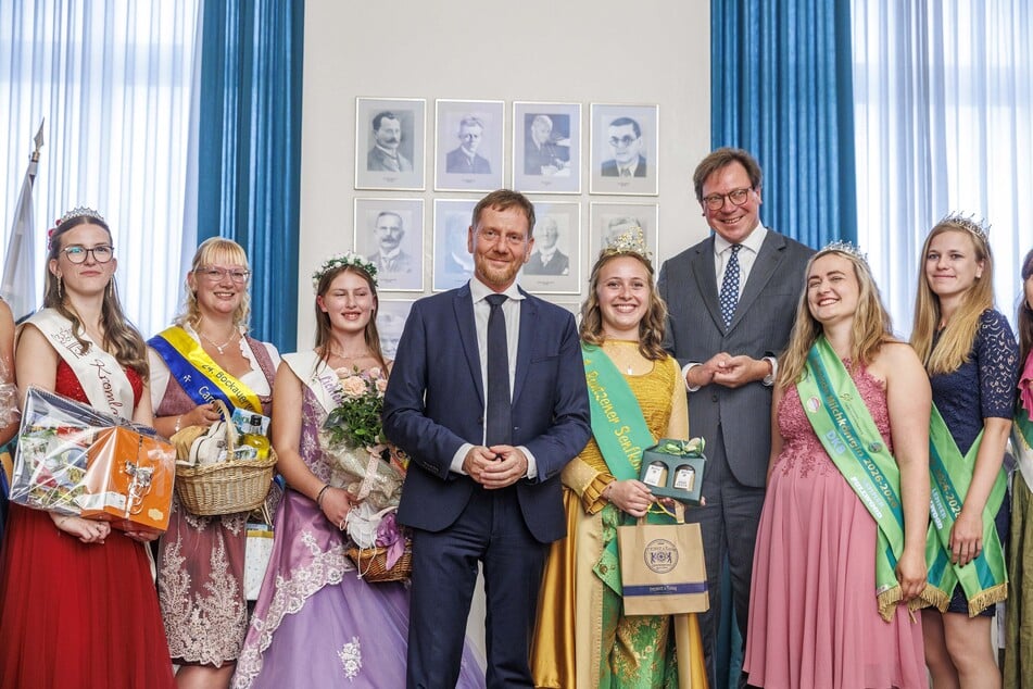 Ministerpräsident erhält königlichen Besuch