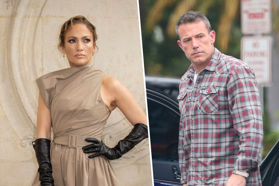 Ben Affleck (r.) has reportedly moved his things out of his shared home with Jennifer Lopez amid rampant rumors the two are headed for divorce.