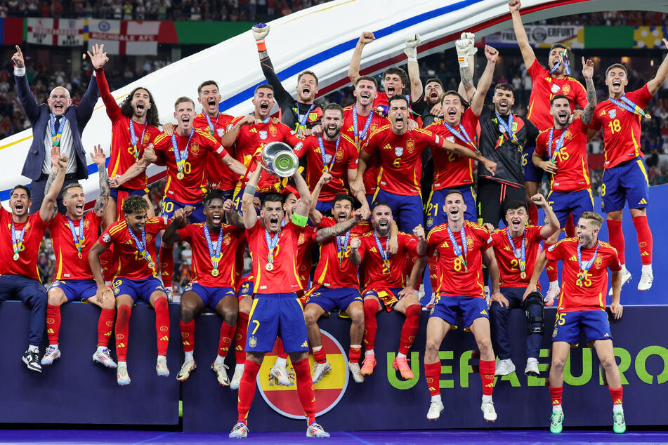 Europameister! Spanien hat sich zum vierten Mal den EM-Titel geschnappt.