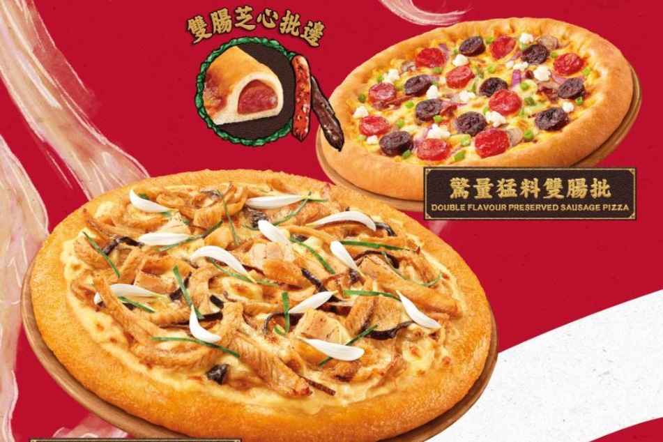 Schlangensuppe auf einer Pizza - ob das auch hierzulande funktionieren würde?