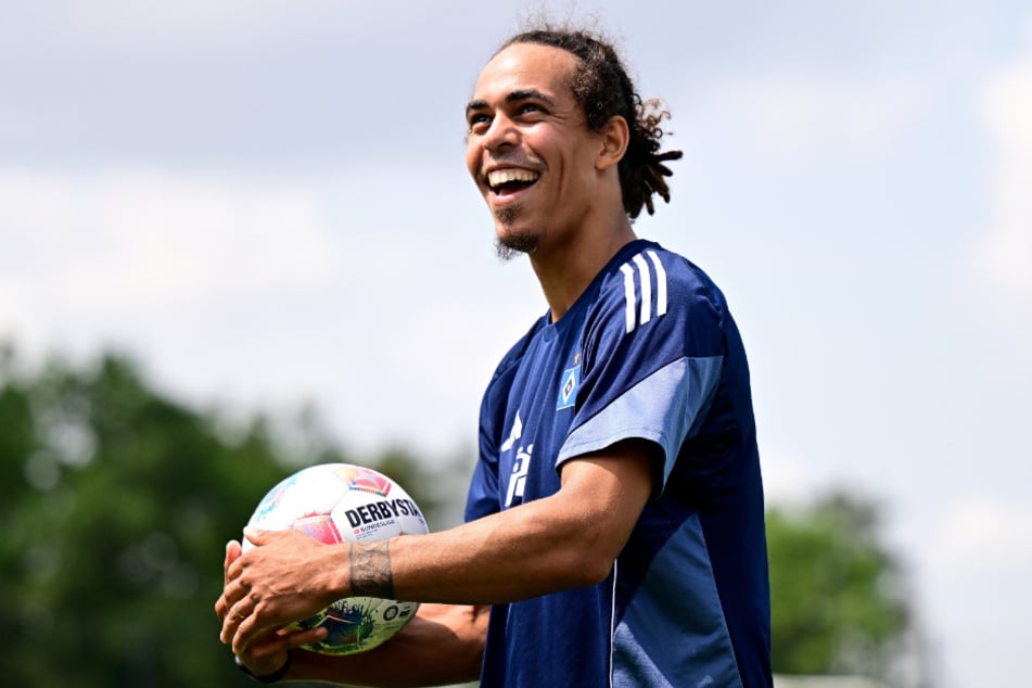 Yussuf Poulsen (31) geht ab sofort für den HSV auf Torejagd. Ganz am Anfang stellte er die Hanseaten aber vor große Probleme.