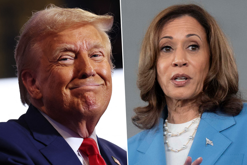 Trump launches fresh attacks on Harris and insists he's "much better looking than her"