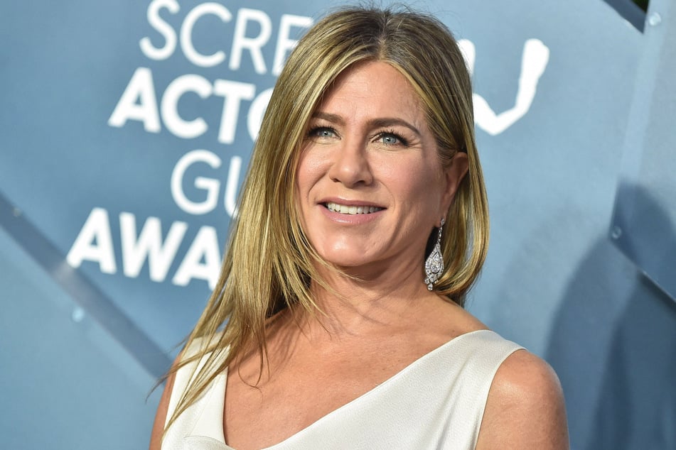 Jennifer Aniston at the Screen Actors Guild Awards at the Shrine Auditorium &amp; Expo Hall in January 2020.