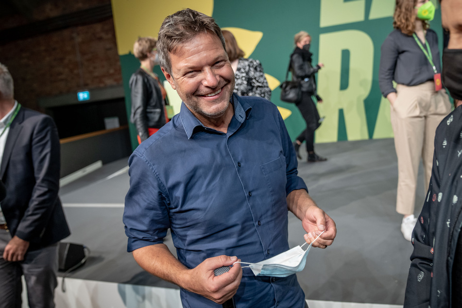 Robert Habeck (52) betonte den Machtwillen der Grünen nach Jahren in der Opposition.