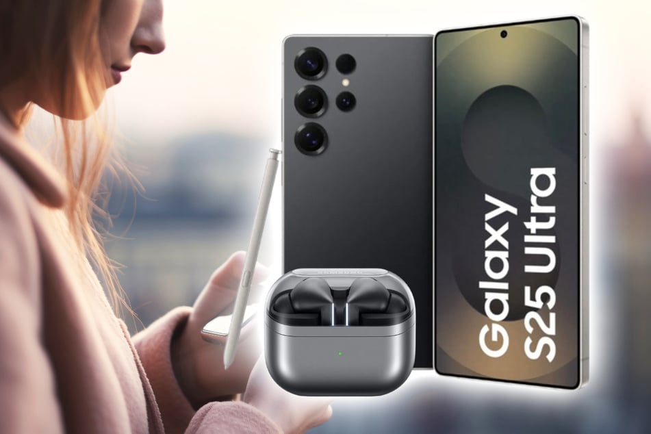 Samsung Galaxy S25 Ultra mit gratis Buds 3 Pro zur Black Week stark reduziert
