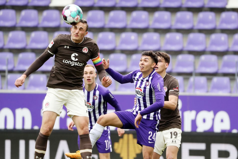 St. Pauli war gegen den FC Erzgebirge Aue die überlegene Mannschaft und gewann verdient.