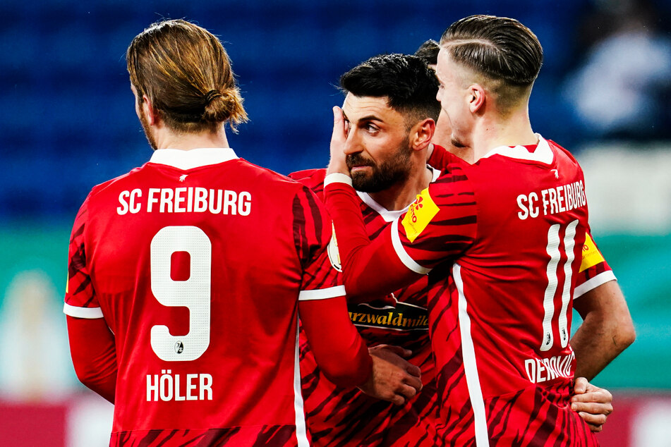 Jubel bei den Breisgauern! Der SC Freiburg triumphierte bei der TSG 1899 Hoffenheim und zog ins DFB-Pokal-Viertelfinale ein.